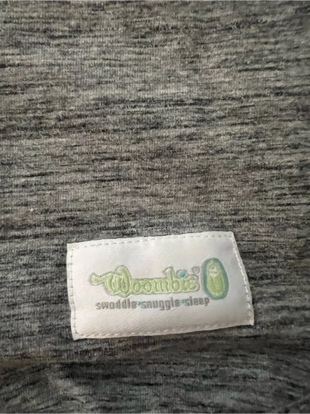 Heather Gray Baby Sleep Sack Swaddle with Front Zipper